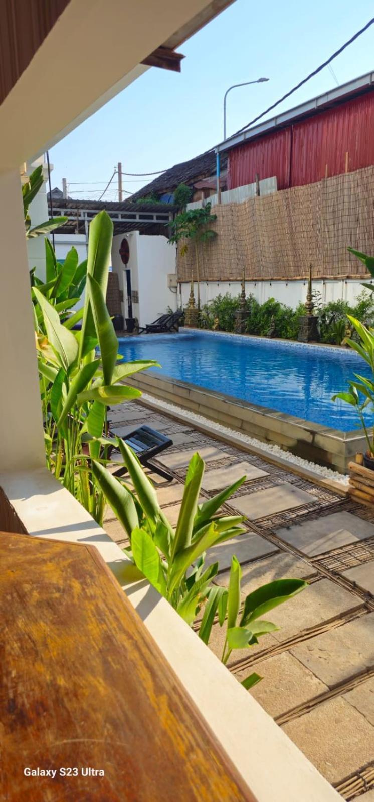 A Pousada Retro Quarter Mb Siem Reap Exterior foto